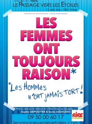 Les femmes ont toujours raison, les hommes n’ont jamais tort